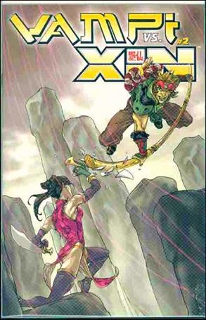 Vampi vs Xin issue 2-B Kalman Andrasofszky Cover