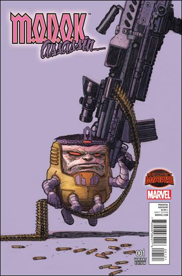 M.O.D.O.K. Assassin issue 1-B Gabriel Hernandez Walta 1:25 Cover
