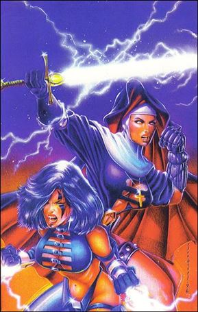 Razor/Warrior Nun Areala - Faith issue 1-B Steve Sandoval Holy Virgin Cover