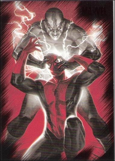 Marvel Heroes and Villains (Base Set) card 74 Spider-Man vs Electro