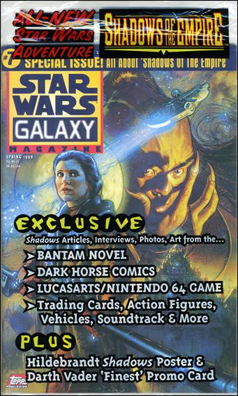 Star Wars Galaxy issue 7 Polybagged with Promo Cards and Poster