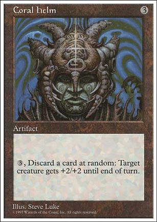 Magic the Gathering: 5th Edition (Base Set) card 359 Coral Helm
