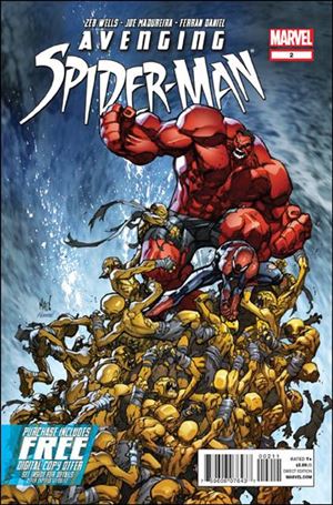 Avenging Spider-Man issue 2-B Unbagged Joe Madureira Cover