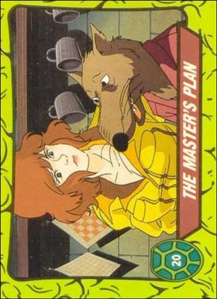 Teenage Mutant Hero Turtles (Ireland) (Base Set) card 20 The Master's Plan