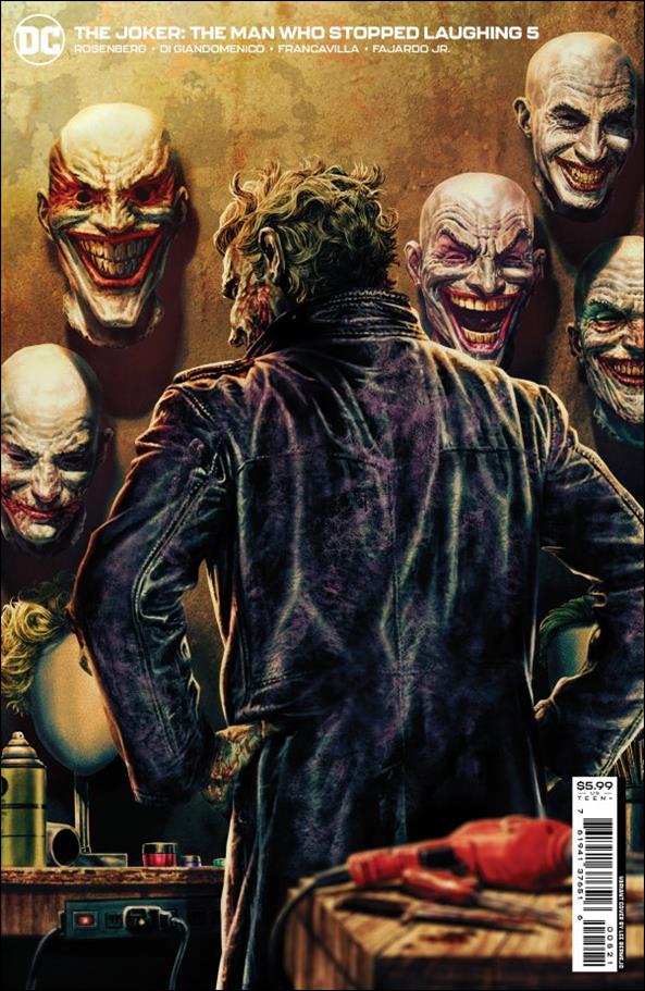 Joker: The Man Who Stopped Laughing issue 5-B Lee Bermejo Cover