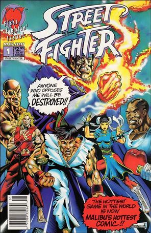 Street Fighter (1993) issue 1-D Unbagged Newsstand Edition
