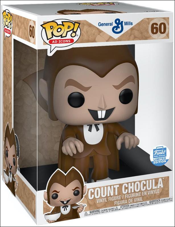 POP! Ad Icons figure 60 Count Chocula (10 Inch) Funko Shop Exclusive
