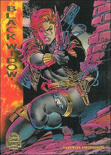 Marvel Universe: Series 5 (Base Set) card 144 Black Widow