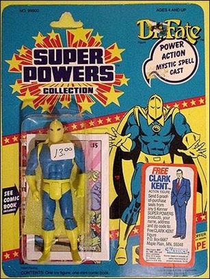 Super Powers Collection Action Figures (1984) figure 24-B Doctor Fate (Clark Kent w/ Superman Cape Offer)