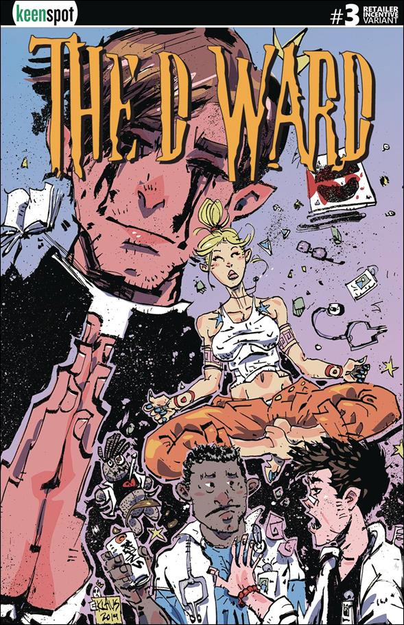 D Ward issue 3-D Erik Klaus 1:5 Cover