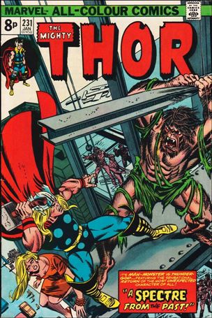 Thor (1966) issue 231-B UK Price Cover