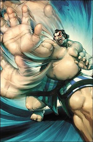 Street Fighter II (2005) issue 3-C Power Foil Cover