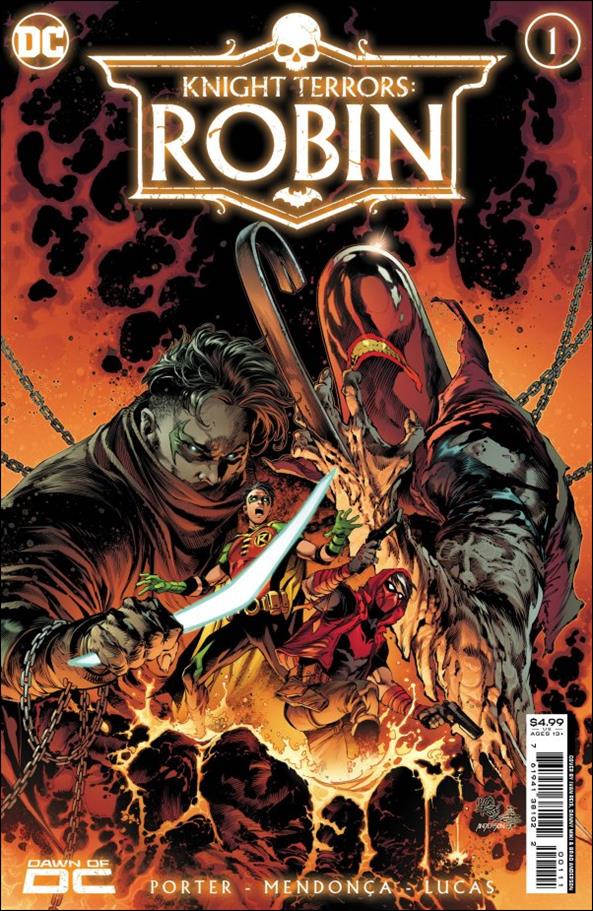 Knight Terrors: Robin issue 1 Ivan Reis Cover
