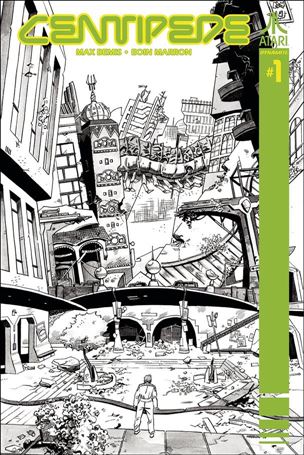 Centipede (2017) issue 1-G Eoin Marron 1:30 Black and White Cover