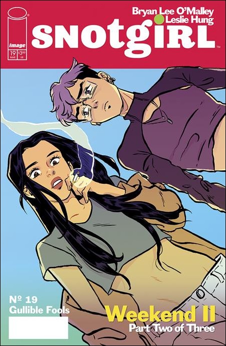 Snotgirl issue 19 Leslie Hung Cover
