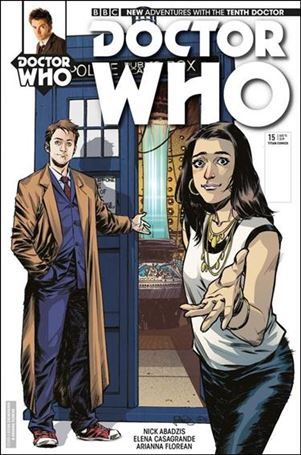 Doctor Who: The Tenth Doctor issue 15 Elena Casagrande Cover
