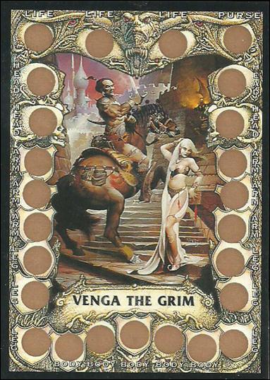 Battle Cards (Base Set) card 88 Venga the Grim