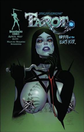 Tarot: Witch of the Black Rose issue 127-B Raven Hex Cover