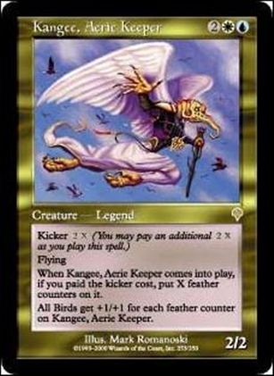 Magic the Gathering: Invasion (Base Set) card 253 Kangee, Aerie Keeper