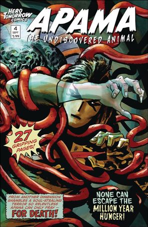 Apama The Undiscovered Animal issue 4 Benito Gallego Cover