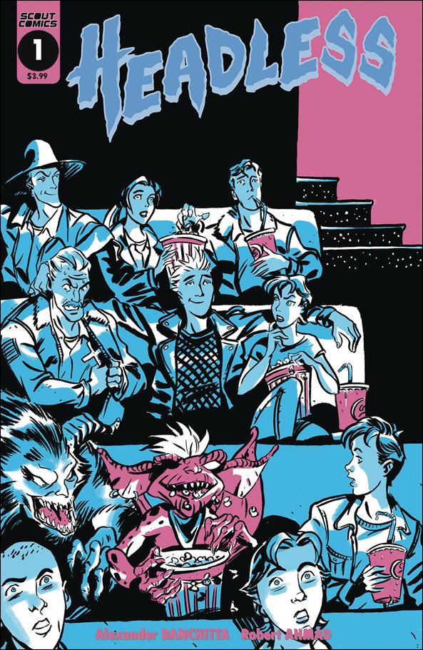 Headless issue 1-B 2nd Printing Cover