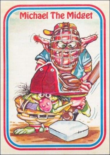 Awsome! All-Stars (Base Set) card 40 Michael The Midget