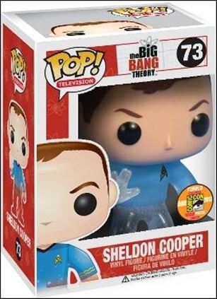 POP! Television figure 73-B Sheldon Cooper (Teleporting) SDCC 2013 1/1000