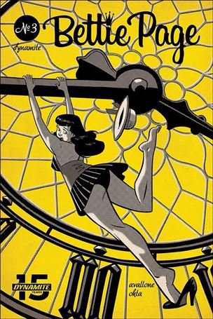 Bettie Page (2018) issue 3-B Scott Chantler Cover