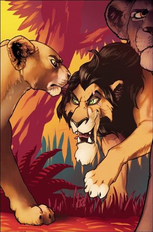Disney Villains: Scar issue 4-K Gene Ha 1:15 Virgin Cover