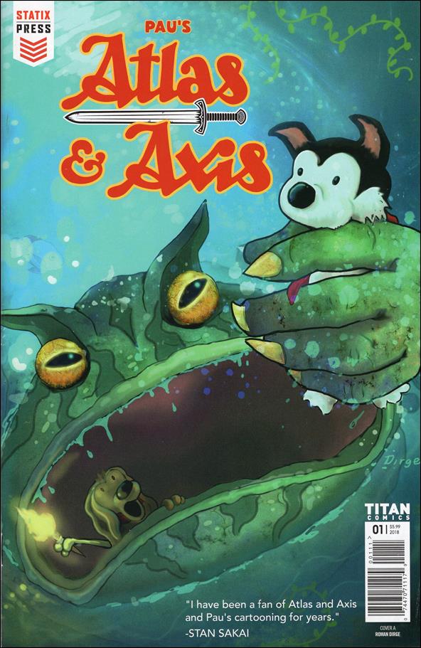 Atlas & Axis issue 1 Roman Dirge Cover