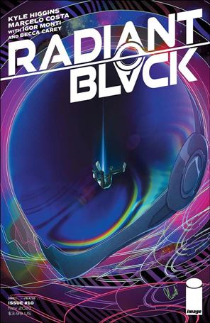 Radiant Black issue 10-B Igor Monti Cover