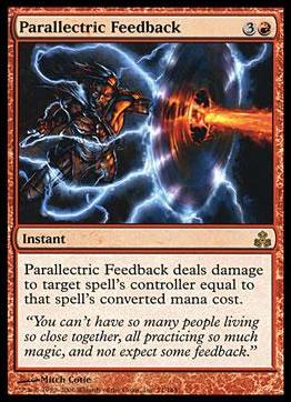 Magic the Gathering: Guildpact (Base Set) card 71 Parallectric Feedback