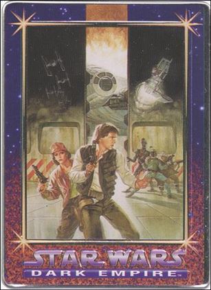 Star Wars: Dark Empire (Base Set) card 4 Issue 4: Confrontation on the Smuggler's Moon