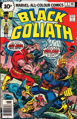 Black Goliath issue 3-C UK Price Cover