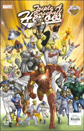 Custom: Triple A Baseball Heroes issue 1-Q Omaha Royals