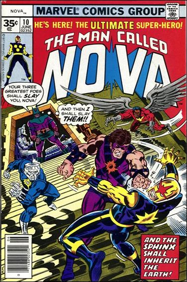 Nova (1976) issue 10-B 35 Cent Price Cover