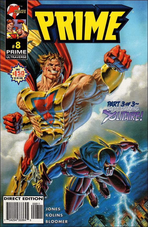 Prime 8 A, May 1996 Comic Book by Malibu