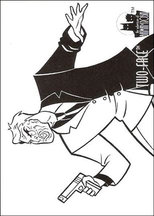 Adventures of Batman & Robin (Coloring Subset)  card C5 Two-Face