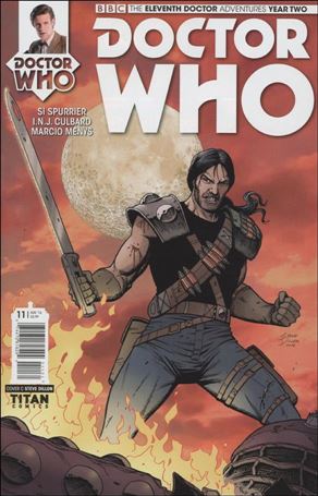 Doctor Who: The Eleventh Doctor Year Two issue 11-C Steve Dillon Cover