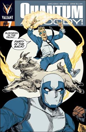 Quantum & Woody (2013) issue 7 Ming Doyle Cover
