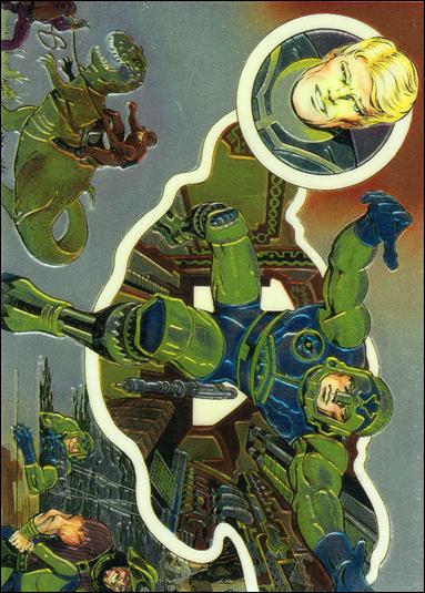 Jack Kirby: The Unpublished Archives (Unsung Heroes Chromium Subset) card C5 Rogue Force