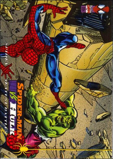 Amazing Spider-Man (Base Set) card 107 Spider-Man vs Hulk