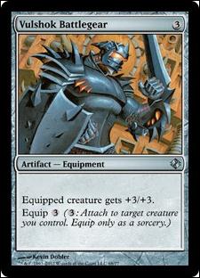Magic the Gathering: Duel Decks: Venser vs. Koth (Base Set) card 68 Vulshok Battlegear