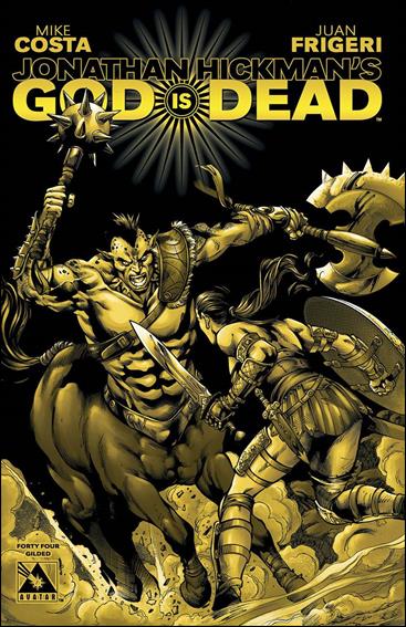 God is Dead issue 44-F Jose Luis 1:3 Gilded Cover