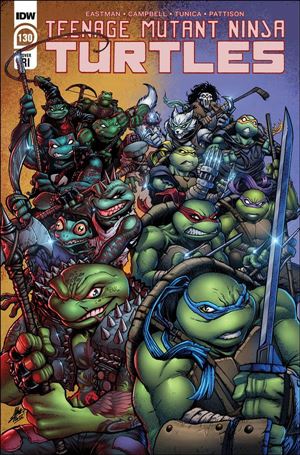 Teenage Mutant Ninja Turtles (2011) issue 130-C Matt Frank 1:10 Cover