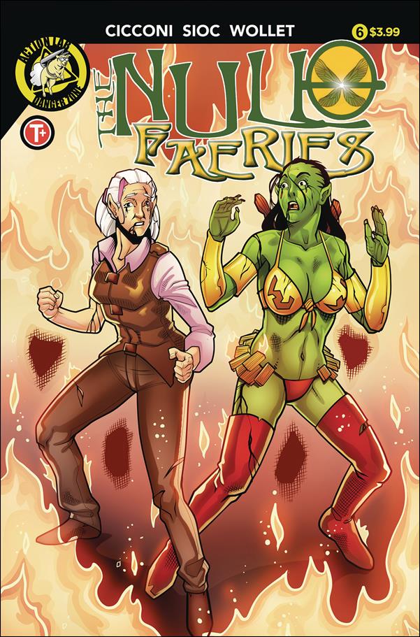 Null Faeries issue 6 Chad Cicconi Cover