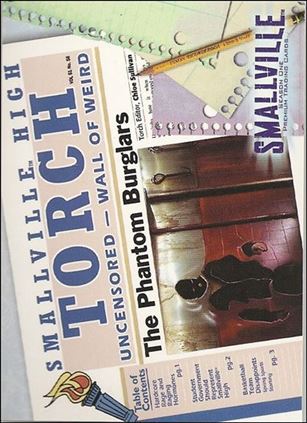 Smallville: Season One (Base Set) card 34 The Phantom Burglars