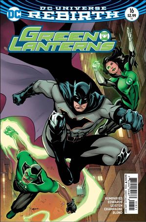 Green Lanterns issue 16-B Emanuela Lupacchino Cover