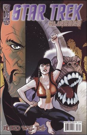 Star Trek: Klingons: Blood Will Tell issue 3-B David Messina Cover 