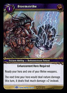 World of Warcraft: Through the Dark Portal (Base Set) card 101 Stormstrike